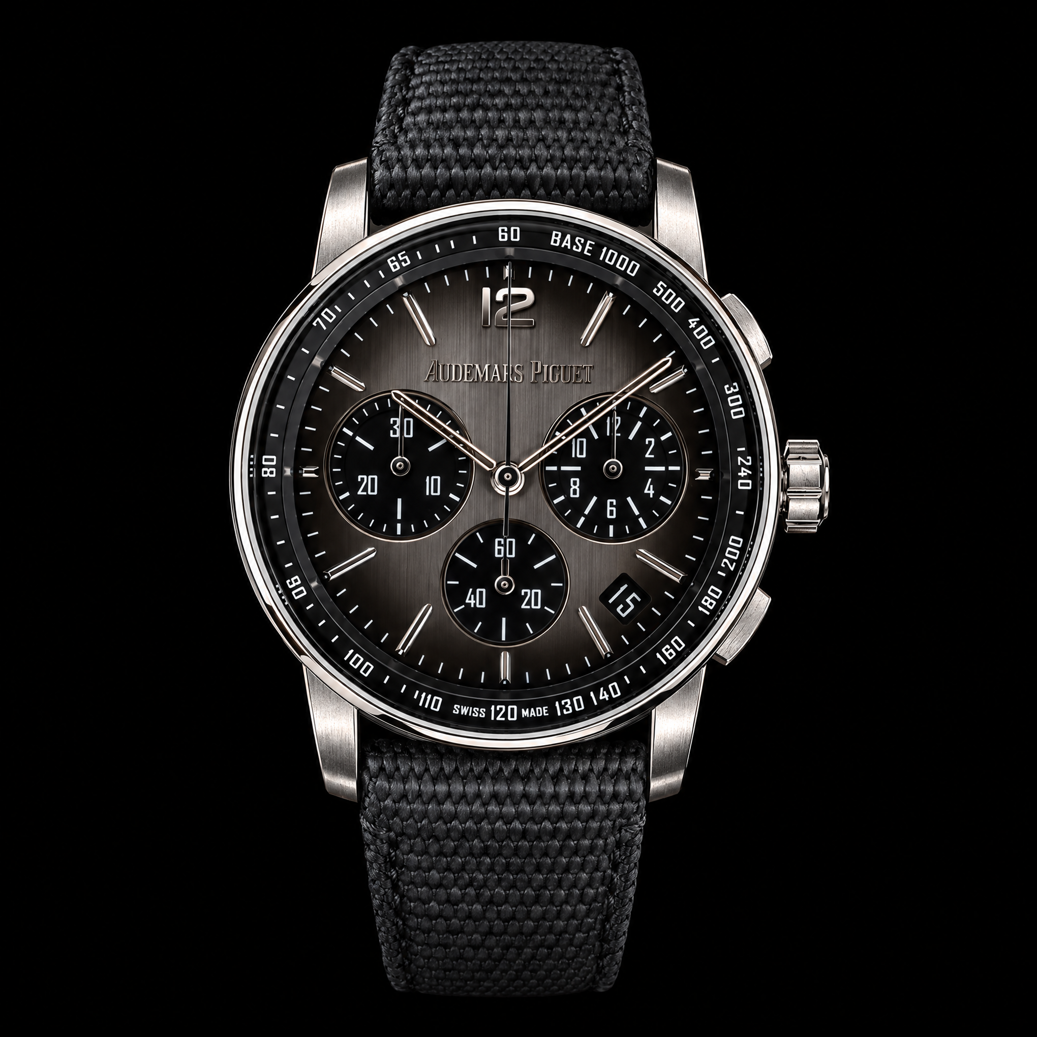 Audemars Piguet Code 11.59 chronograph with black dial